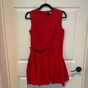 Alexander McQueen Vibrant Red Bubble Dress